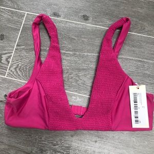 Tori Praver Bikini Smocked top